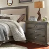 Kirkland's Home Distressed Dark Wooden Willow Nightstand- Nightstands