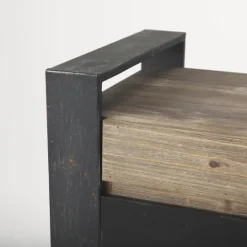 Kirkland's Home Distressed Farmhouse 3-Drawer Console Table- Console Tables