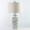 Kirkland's Home Distressed Fluted Tuscany Table Lamp- Table Lamps