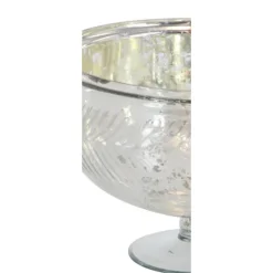 Kirkland's Home Distressed Glass Pedestal Bowl- Decorative Bowls & Jars