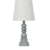 Kirkland's Home Distressed Gray Candlestick Table Lamp- Table Lamps