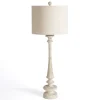 Kirkland's Home Distressed Ivory Lucy Buffet Lamp- Buffet Lamps