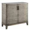 Kirkland's Home Distressed Linear 2-Door Wooden Chest- Cabinets & Sideboards