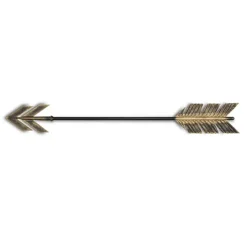 Kirkland's Home Distressed Metal Decorative Arrow Wall Plaque- Wall Plaques