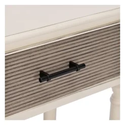 Kirkland's Home Distressed Natural Ronan 2-Drawer Console Table- Console Tables