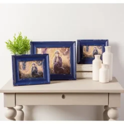 Kirkland's Home Distressed Navy Farmhouse Frame, 8X10- Picture Frames