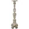 Kirkland's Home Distressed Ornate Candle Holder, 28 In.- Candle Holders