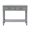 Kirkland's Home Distressed Ronan 2-Drawer Console Table- Entryway Furniture