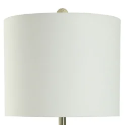 Kirkland's Home Distressed Round Table Lamp- Table Lamps