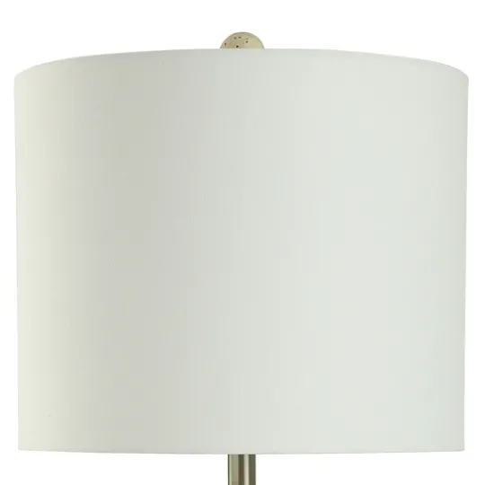 Kirkland's Home Distressed Round Table Lamp- Table Lamps