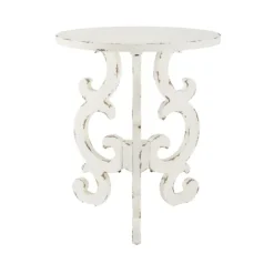 Kirkland's Home Distressed Scrollwork Accent Table- Accent & End Tables