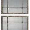 Kirkland's Home Distressed Slate Blue Wood Wall Mirrors, Set Of 2- Decorative Mirrors