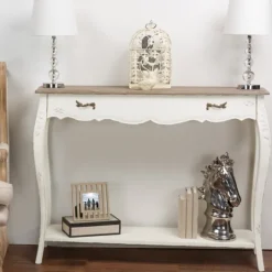 Kirkland's Home Distressed Streaked Console Table- Console Tables