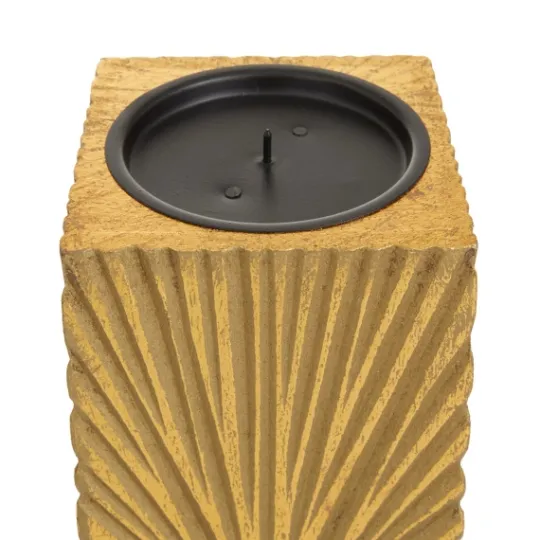 Kirkland's Home Distressed Sunburst Candle Holders, Set Of 3- Candle Holders