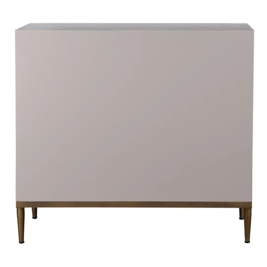 Kirkland's Home Distressed Taupe And Gray 2-Door Cabinet- Cabinets & Sideboards
