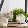 Kirkland's Home Distressed Trio Farm Animals Figurine- Statues & Figurines