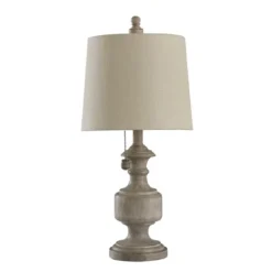 Kirkland's Home Distressed Urn Resin Table Lamp- Table Lamps
