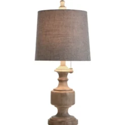 Kirkland's Home Distressed Urn Resin Table Lamp- Table Lamps