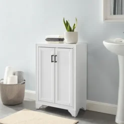 Kirkland's Home Distressed Wood Accent Cabinet- Bathroom Furniture