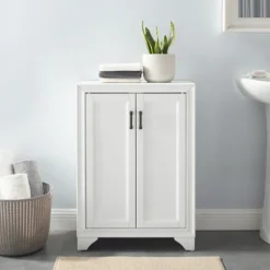 Kirkland's Home Distressed Wood Accent Cabinet- Bathroom Furniture