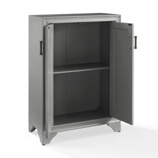 Kirkland's Home Distressed Wood Accent Cabinet- Bathroom Furniture