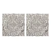 Kirkland's Home Distressed Wood Carved Wall Panels, Set Of 2- Wall Plaques