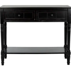 Kirkland's Home Distressed Wood 2-Drawer Console Table- Console Tables