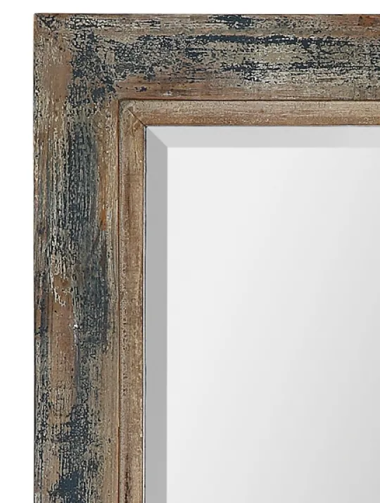 Kirkland's Home Distressed Wood Frame Wall Mirror- Decorative Mirrors