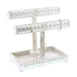 Kirkland's Home Distressed Wood Jewelry Stand- Decorative Accents