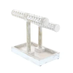 Kirkland's Home Distressed Wood Jewelry Stand- Decorative Accents