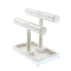 Kirkland's Home Distressed Wood Jewelry Stand- Decorative Accents
