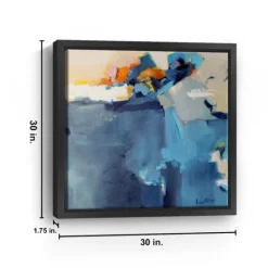 Kirkland's Home Dizzy At The Edge Framed Canvas Art Print- Canvas Art