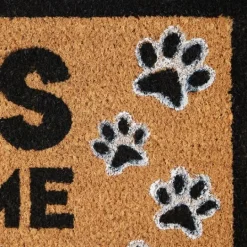 Kirkland's Home Dogs Welcome People Tolerated Coir Doormat- Doormats
