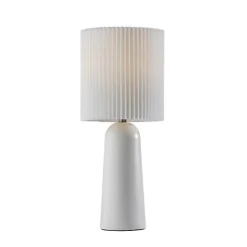 Kirkland's Home Dome Pleated Shade Table Lamp- Table Lamps