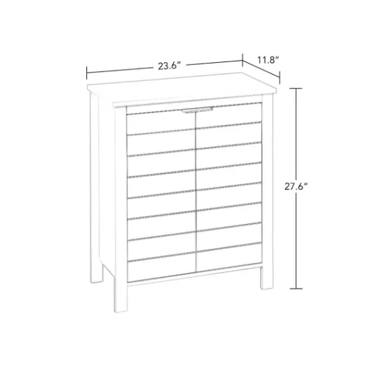 Kirkland's Home 2-Door Floor Cabinet- Bathroom Furniture