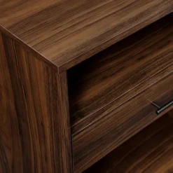 Kirkland's Home Doreen Dark Brown Hairpin Console Table- Console Tables