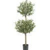 Kirkland's Home Double Ball Olive Tree Topiary- Trees & Topiaries