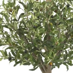 Kirkland's Home Double Ball Olive Tree Topiary- Trees & Topiaries