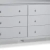 Kirkland's Home Dove Brazilian Pine Wood Dresser- Dressers & Chests