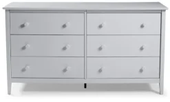 Kirkland's Home Dove Brazilian Pine Wood Dresser- Dressers & Chests