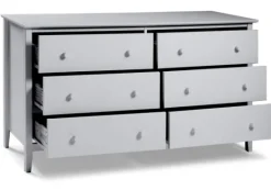 Kirkland's Home Dove Brazilian Pine Wood Dresser- Dressers & Chests
