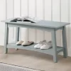 Kirkland's Home Dove Rustic Farmhouse Wood Bench- Benches & Ottomans