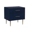 Kirkland's Home 2-Drawer Nightstand With Gold Hardware- Nightstands