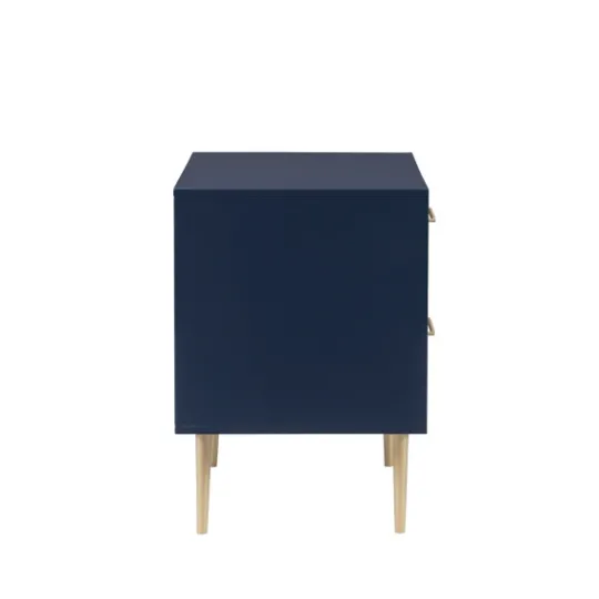 Kirkland's Home 2-Drawer Nightstand With Gold Hardware- Nightstands