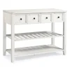 Kirkland's Home 2-Drawer Solid Wood Console Table- Console Tables