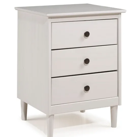 Kirkland's Home 3-Drawer Wood Nightstand- Nightstands