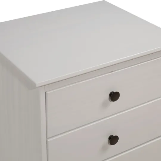 Kirkland's Home 3-Drawer Wood Nightstand- Nightstands