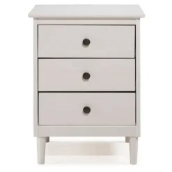 Kirkland's Home 3-Drawer Wood Nightstand- Nightstands
