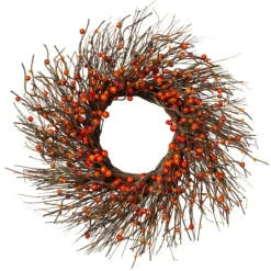 Kirkland's Home Dried Twig And Fall Berry Wreath- Wreaths
