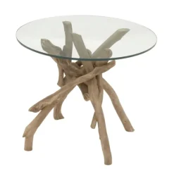 Kirkland's Home Driftwood Branch Base Accent Table- Accent & End Tables